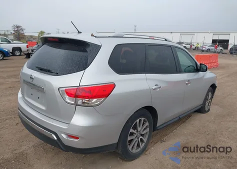 2016 Nissan Pathfinder Platinum/S/Sl/Sv z USA, uszkodzony, nr VIN 5N1AR2MN4GC616378